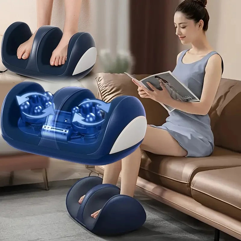 Extra großer elektrischer Shiatsu-Fuß- und Wadenmassager mit Wärmefunktion – Orion