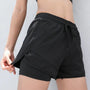 Atmungsaktive & Schnell Trocknende High-Waist Damen-Fitnessshorts – Mira