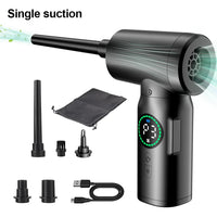2-in-1 Tragbarer Druckluftstaubsauger und Bläser mit LED-Licht (7500mAh) - AirMaster