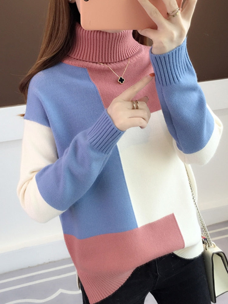 Benthe Color Block Pullover | Bequem & stilvoll