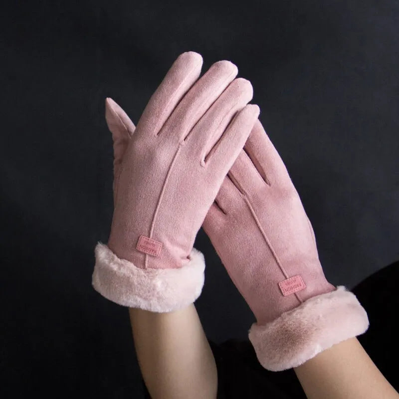 Carrie Wildlederhandschuhe | Warm & Modisch
