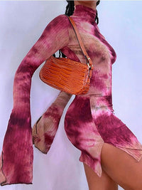 Beatrice Kleid | Mit fröhlichem Tie-Dye Muster