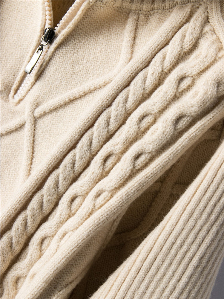 Elaine Pullover | Warmer Wollpullover mit Oversize-Schnitt