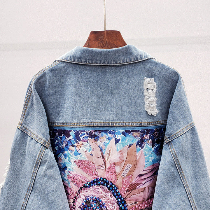 Oversize Damen Jeansjacke - Lynn