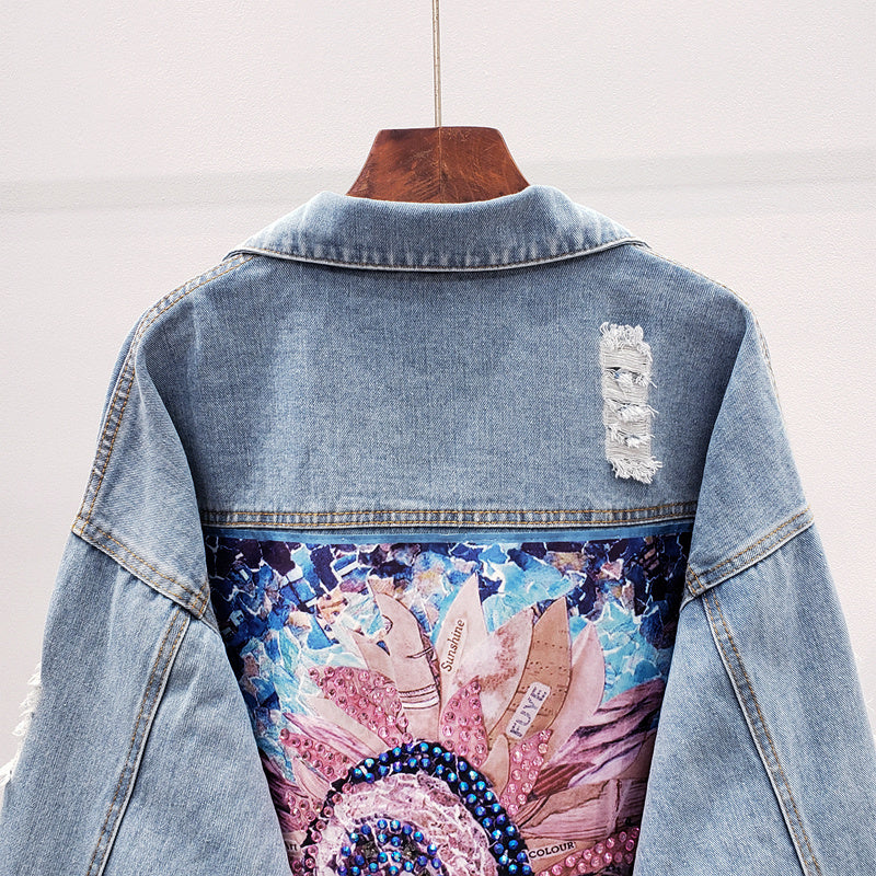 Oversize Damen Jeansjacke - Lynn