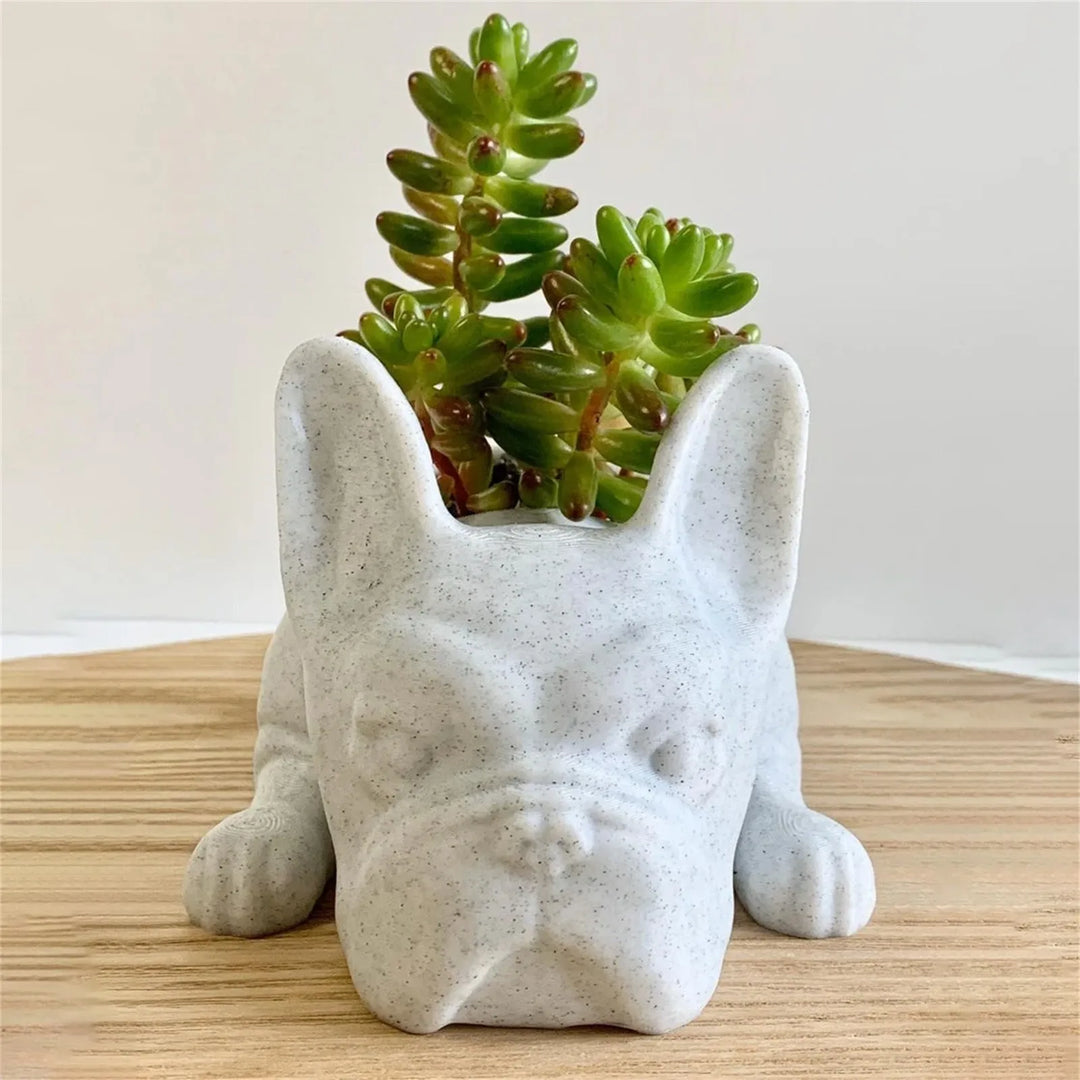 Hunde-Harz-Sukkulenten-Planter - Buddy