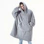 Oversize Flanell-Deckenpullover für Damen und Herren – FleeceHaven