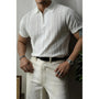 Slim Fit Herren Polo mit Reißverschluss – Fabrizio