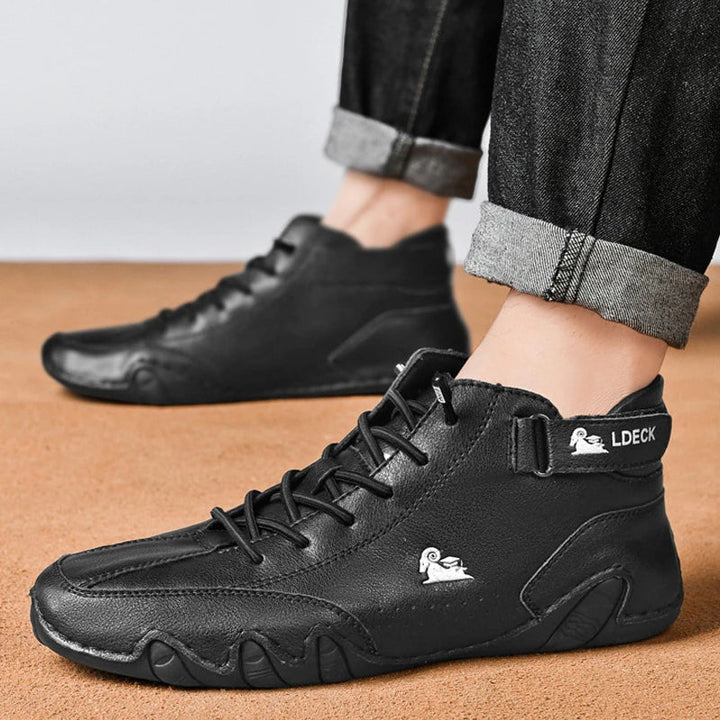 Daisy Leder Winter Sneaker | Warm & Vielseitig
