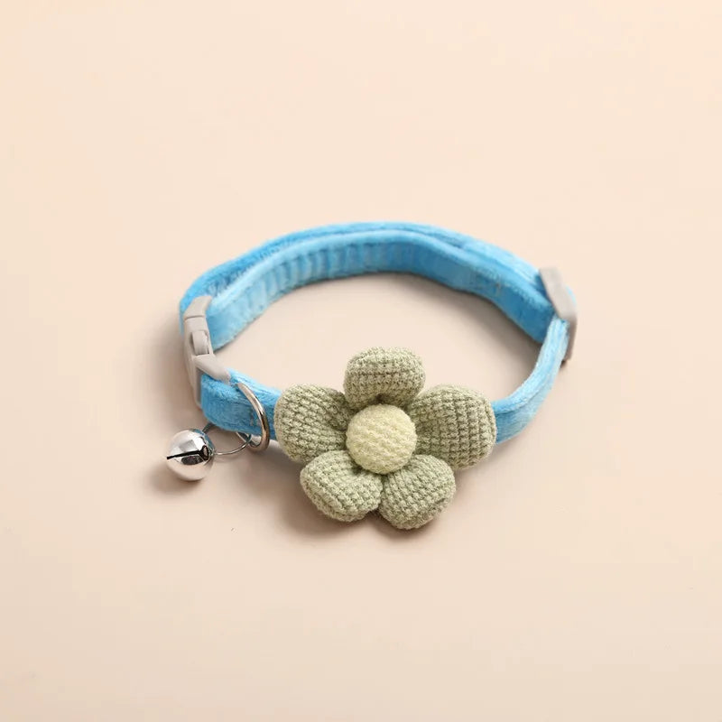 Verstelbare Kattenhalsband met Bloem - FlowerCharm