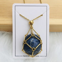 Interchangeable Crystal Stone Necklace for Radiant Style & Harmony 12