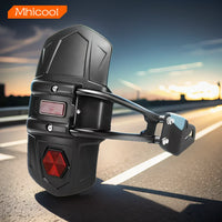 Universeller Motorrad-Hinterradkotflügel mit Reflektor – RoadGuard