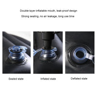 Aufblasbare Auto-Reisematratze mit Kissen & Reparaturset - RoadRest