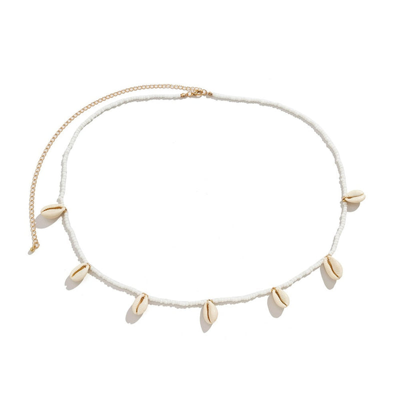 Bauchnschmuck mit Muscheln | Vervollständige dein Beachoutfit mit dieser Kette