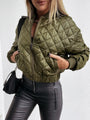 Gepolsterte Damen-Bomberjacke mit Taschen – Marisa