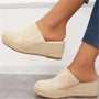 Retro Chic Keilabsatz Sandalen - Vera