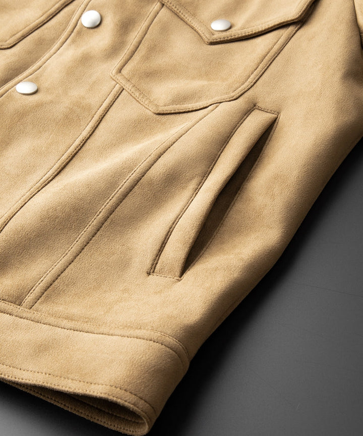 Wildleder-Look Herrenjacke – Rafael