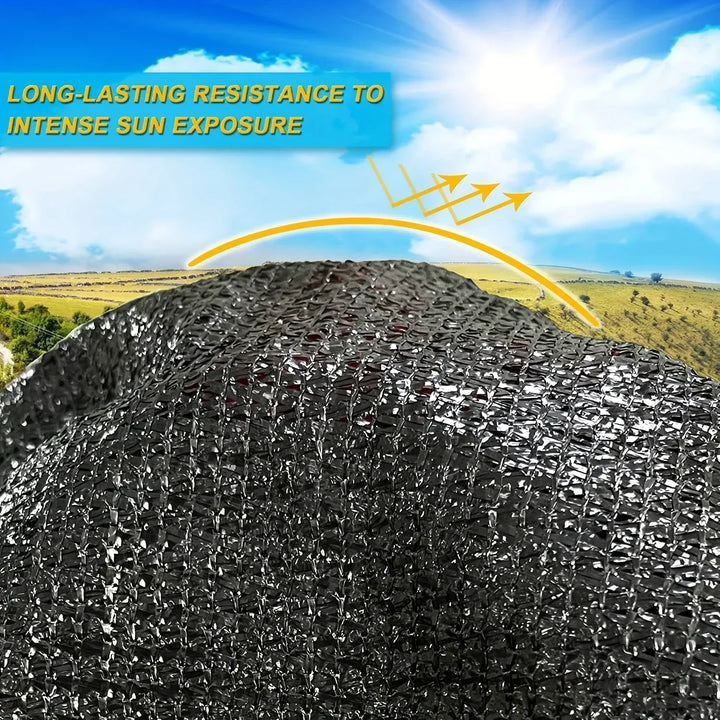 Black shade cloth mesh cover – SunGuard