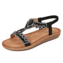 Modische Damensandalen mit Strass und Glitzer – Sommerschuhe für Fest & Freizeit