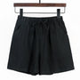 Luftige Damen-Leinen-Shorts mit Hoher Taille und Sportlicher Passform – Fenja