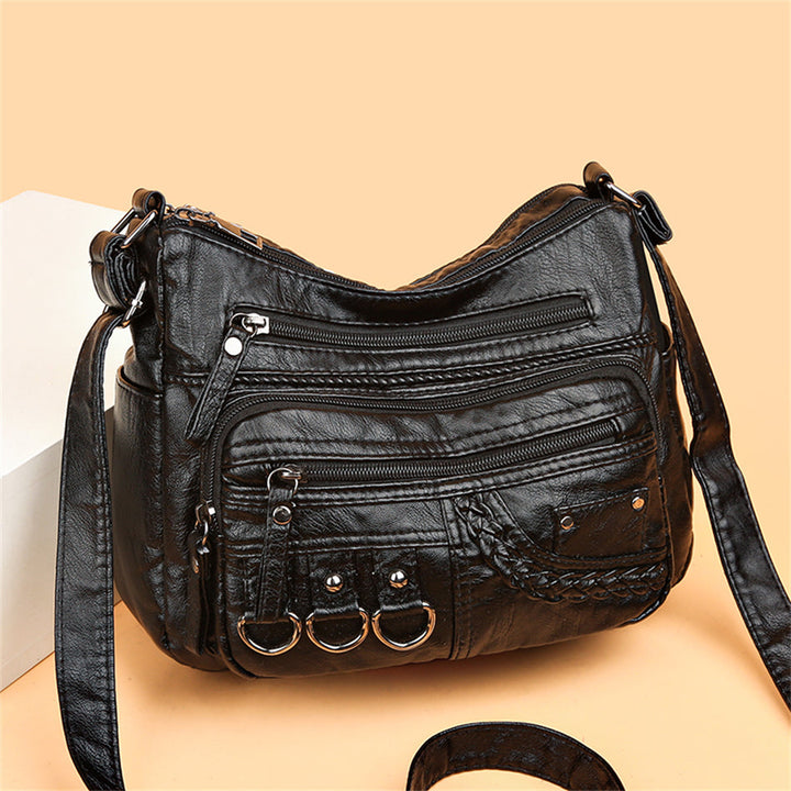 Vintage Damen-Ledertasche - Isabella