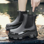 Damen Chelsea Regenstiefel mit klobiger Plateausohle – Elara