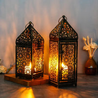 Bronzenes Vintage Windlicht - Victor