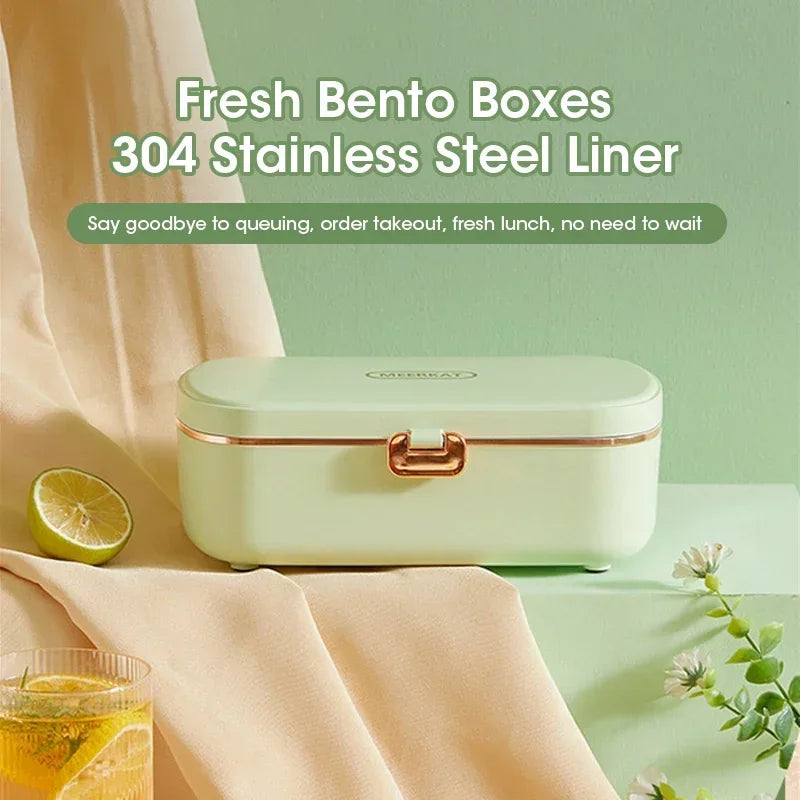 900ml tragbare elektrische Lunchbox Speisenwärmer mit Dampffunktion – HeatMate