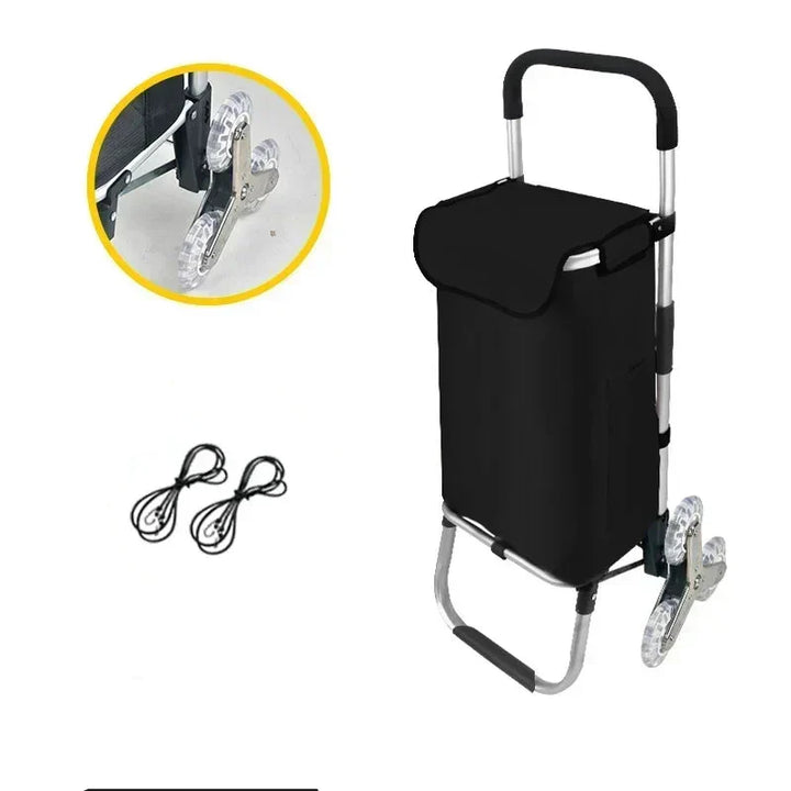 Large Capacity &amp; Waterproof Folding Shopping Cart – Movaro 