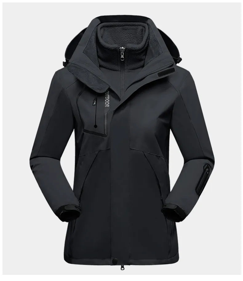 3-in-1 Outdoor Schutzjacke für Frauen - Luna