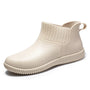 Damen Regenstiefel wasserdicht mit gestricktem Schaft & rutschfester Sohle – Liora