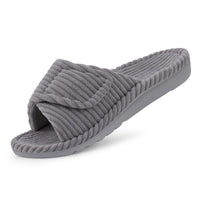 Orthopedic Corduroy House Slippers with Arch Support 9