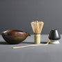 4-teiliges Matcha-Set | Hochwertiger Bambus & Keramik