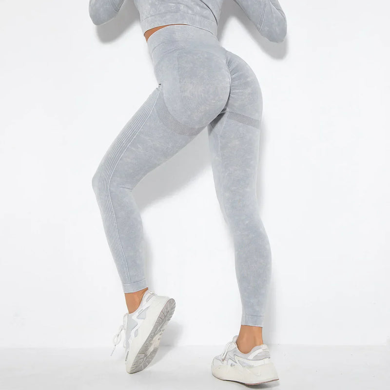 Nahtloses Damen Yoga Set mit Cropped Top - Nova