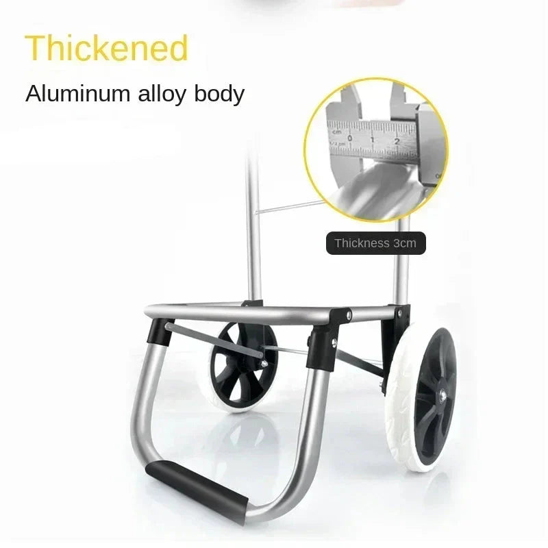 Large Capacity &amp; Waterproof Folding Shopping Cart – Movaro 