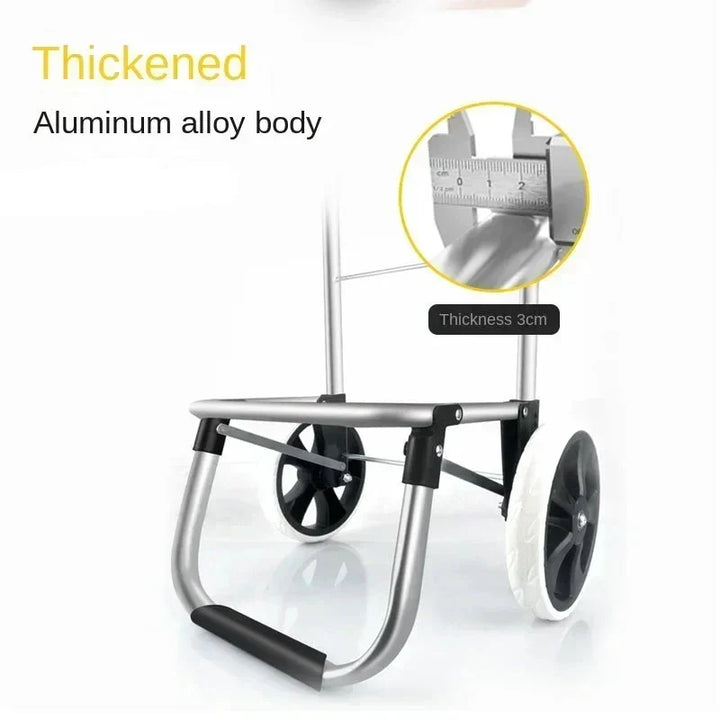 Large Capacity &amp; Waterproof Folding Shopping Cart – Movaro 