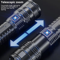 Wiederaufladbare 10000-Lumen-LED-Taschenlampe – Striker