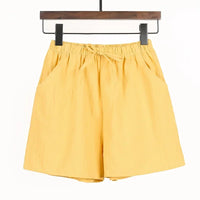 Luftige Damen-Leinen-Shorts mit Hoher Taille und Sportlicher Passform – Fenja