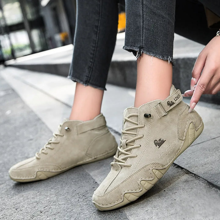 Daisy Leder Winter Sneaker | Warm & Vielseitig