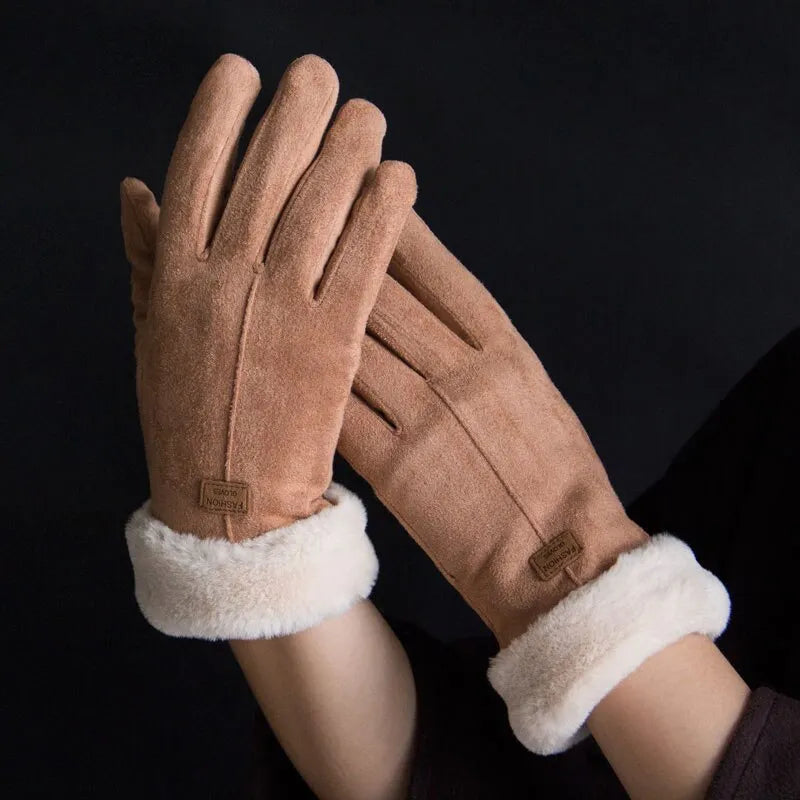 Carrie Wildlederhandschuhe | Warm & Modisch