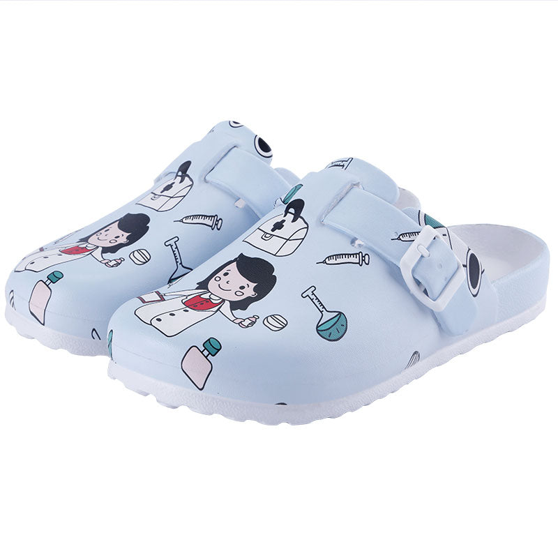 Wasserdichte & leichte Damen Pflegeclogs – rutschfest & hygienisch