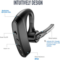 Ruisonderdrukkende Bluetooth-headset met dubbele microfoons – Orivo