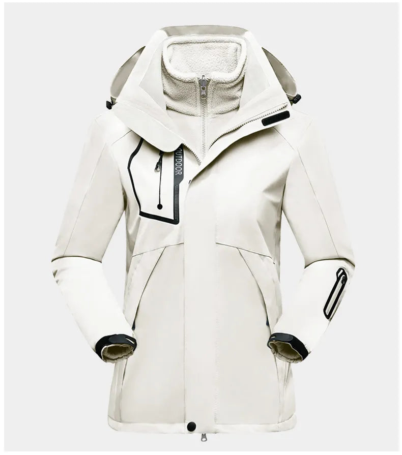 3-in-1 Outdoor Schutzjacke für Frauen - Luna