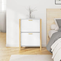 Slim Shoe Shelf with Doors 57.5 × 33 × 80 cm – TidyStep