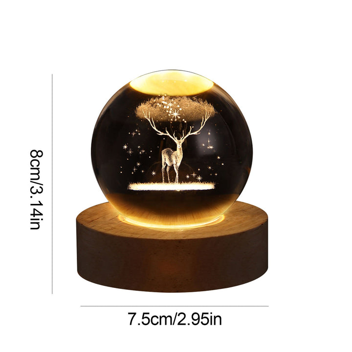 Crystal Light Ball | Unique decoration for the home