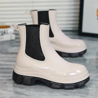 Dames Chelsea Regenlaarzen met Chunky Platformzool – Elara