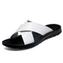 Italienische Herren-Leder-Slipper - Lorenzo