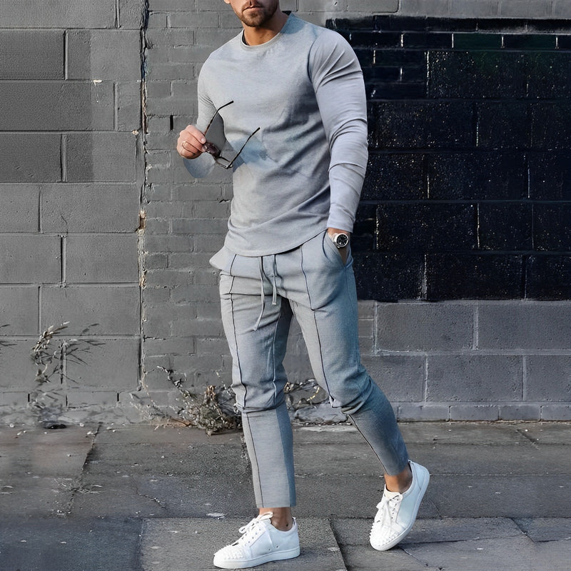 Stilvolles 2-teiliges Herrenoutfit - UrbanEase