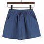 Luftige Damen-Leinen-Shorts mit Hoher Taille und Sportlicher Passform – Fenja