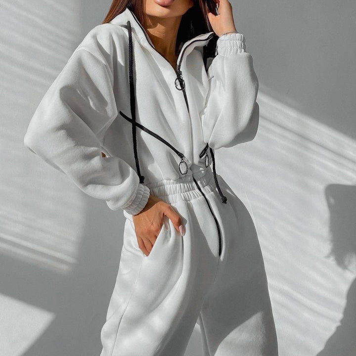 Jayda Hoody Onesie | A onesie that looks fashionable